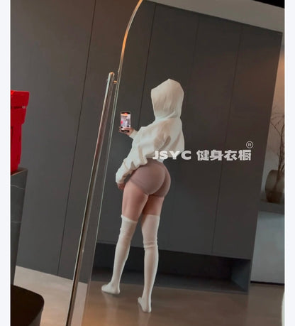 高腰顯臀蜜桃三分褲（特別推薦）